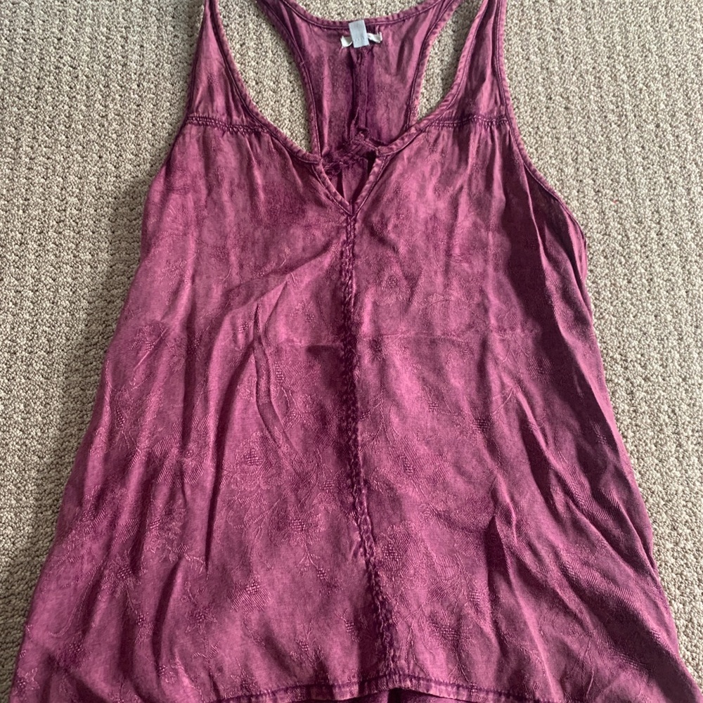 Urban Outfitters Burgundy Tank Top